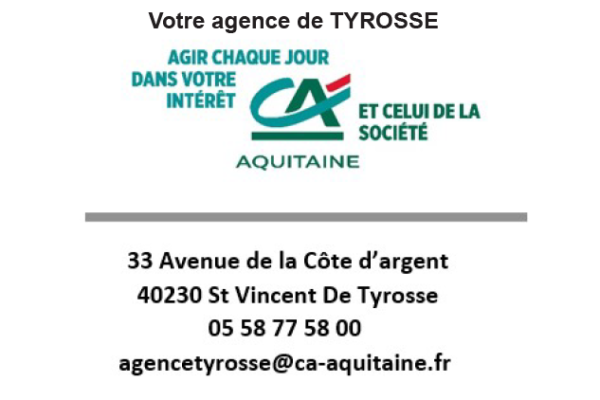 Crédit Agricole Aquitaine (agence Tyrosse)
